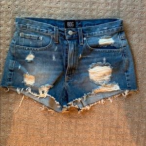BDG Distressed Jean Shorts